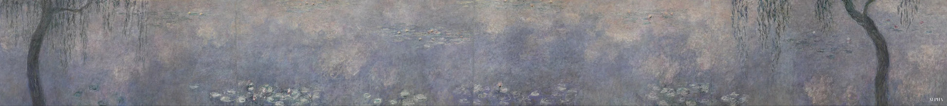 Nymphéas, les deux saules - Claude Monet - Reproductions de tableaux et peintures haut de gamme