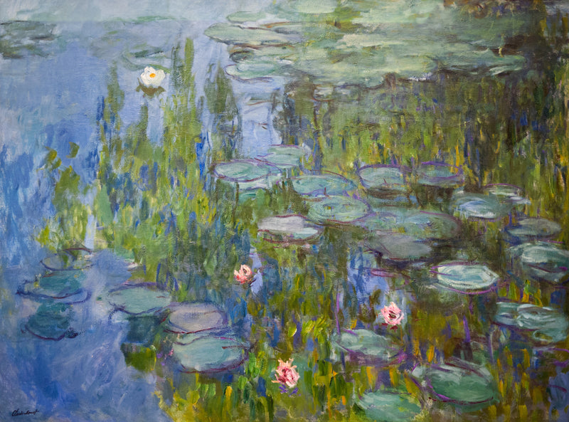 Water lilies, Neue Pinakothek W1796 - Claude Monet