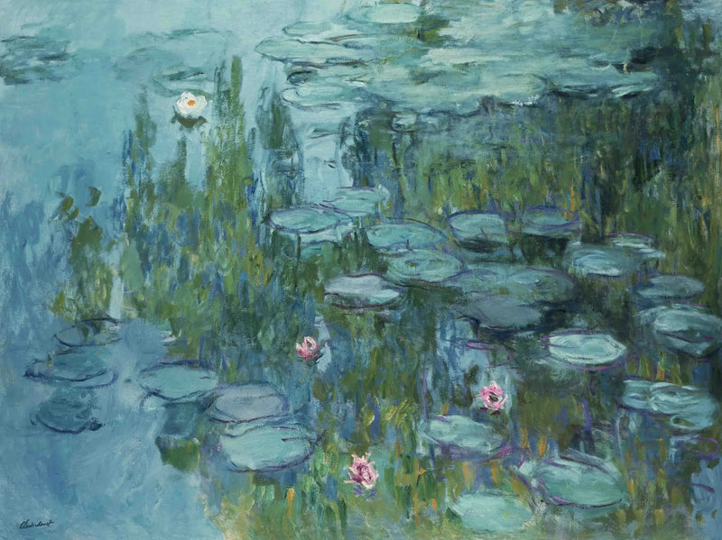 Water lilies W1796 - Claude Monet