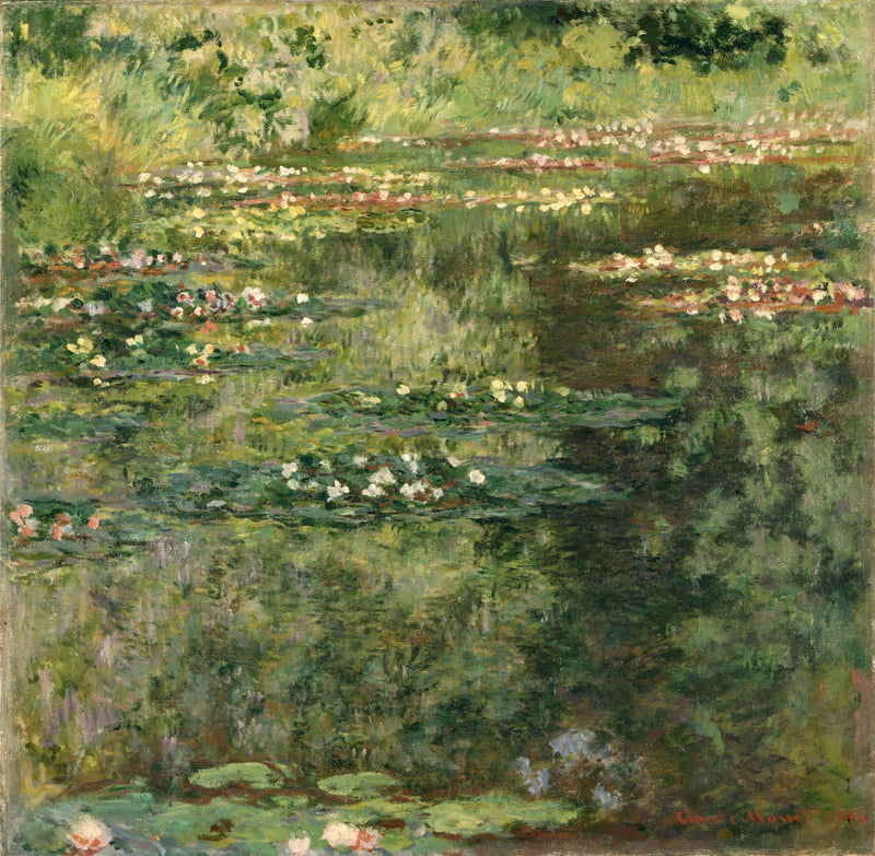 Water lilies W1667 - Claude Monet