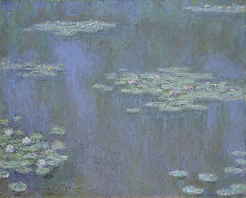 Water lilies W1680 - Claude Monet