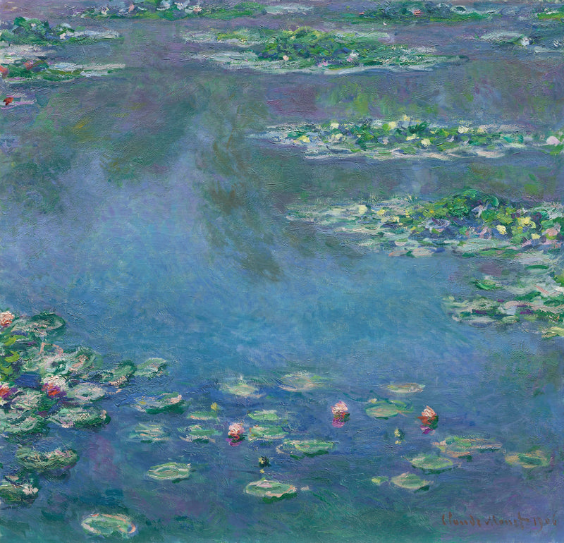 Water lilies W1683 - Claude Monet