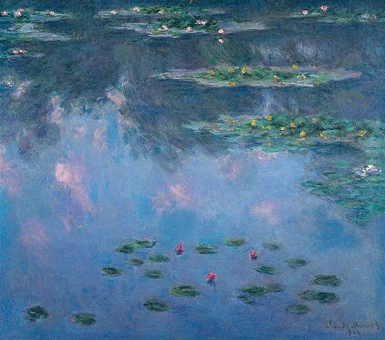 Water lilies W1691 - Claude Monet