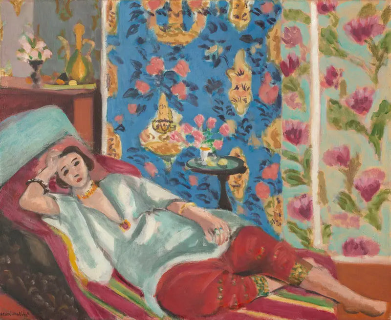 Odalisque with Red Panties - Henri Matisse