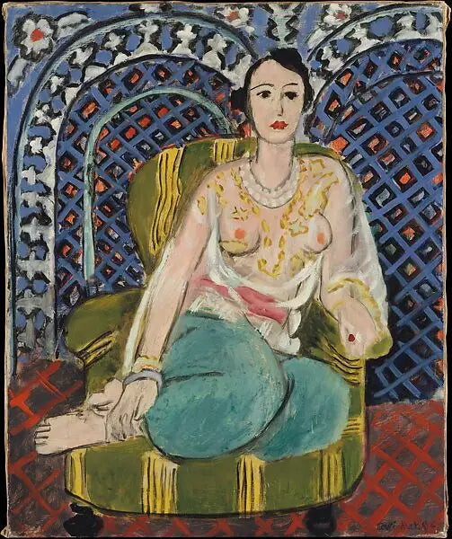 Seated Odalisque - Henri Matisse
