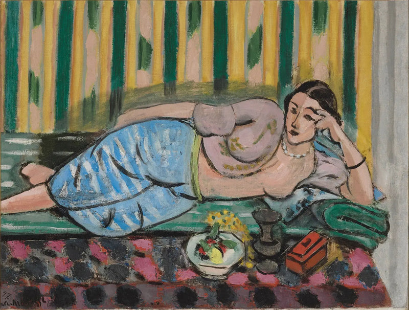 Odalisque with Red Box - Henri Matisse