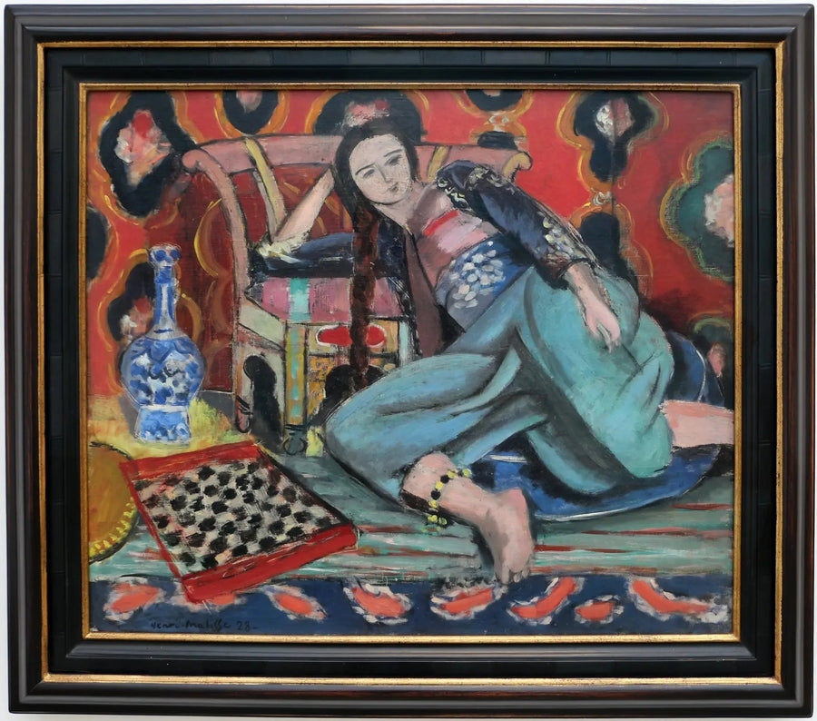 Odalisque in Armchair - Henri Matisse