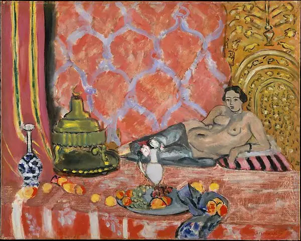 Odalisque in Gray Pants - Henri Matisse