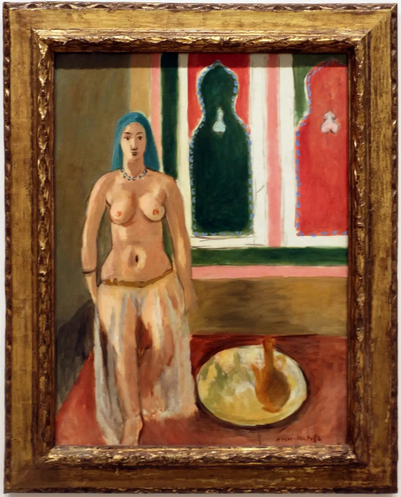 Green Hairdo Odalisque - Henri Matisse