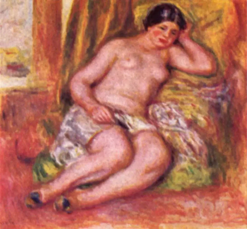 Sleeping Odalisque - Pierre-Auguste Renoir