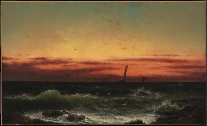 Off Shore: Après la tempête - Martin Johnson Heade