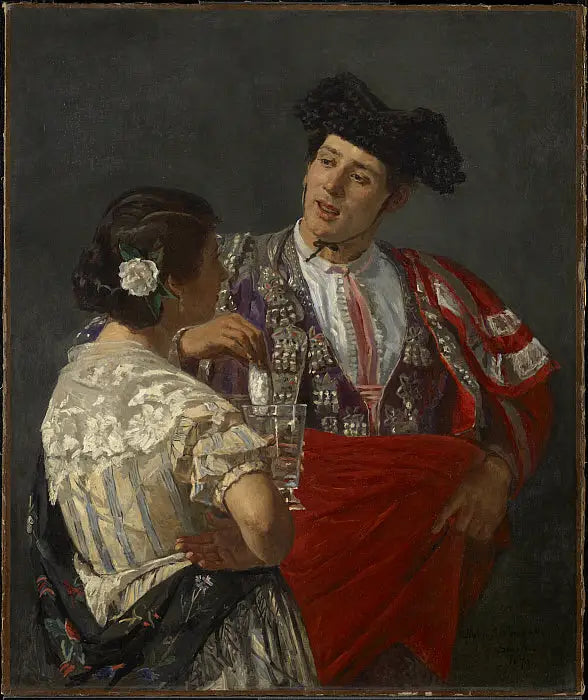 Offering the Panel to the Bullfighter - Mary Cassatt