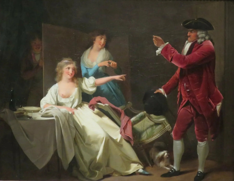 "Oh, what a fool!" - Louis-Léopold Boilly