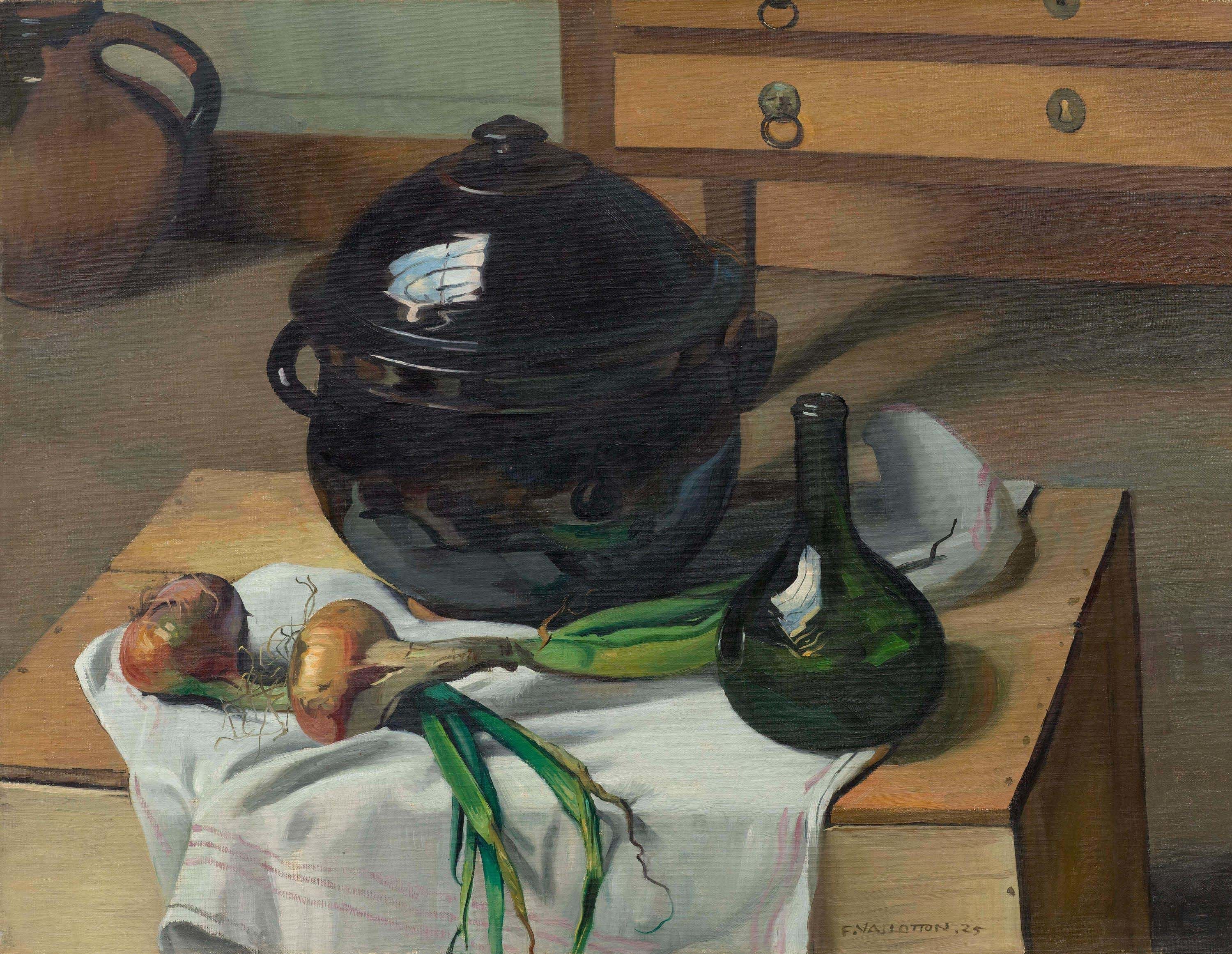 Onions and Soup - Félix Vallotton