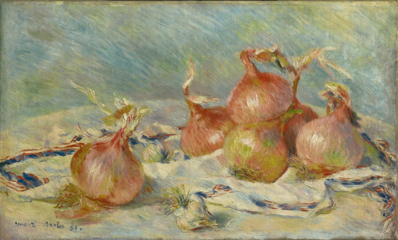 Onions - Pierre-Auguste Renoir