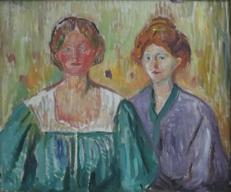 Olga and Rosa Meissner - Edvard Munch