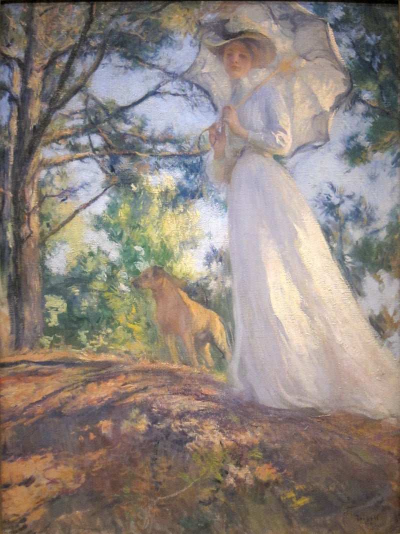 On Bos’n’s Hill - Edmund Charles Tarbell
