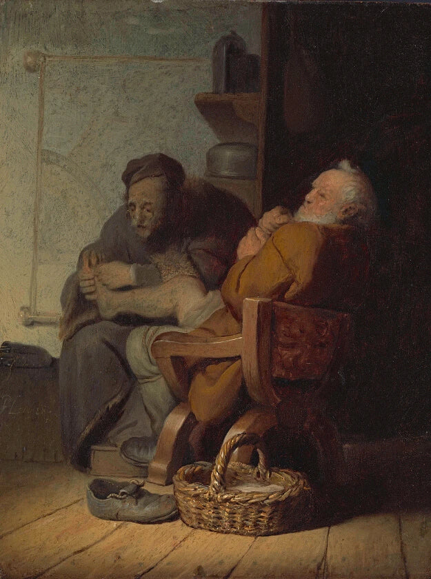 L’Opération du pied — Rembrandt, 1628, Kunst Museum Winterthur