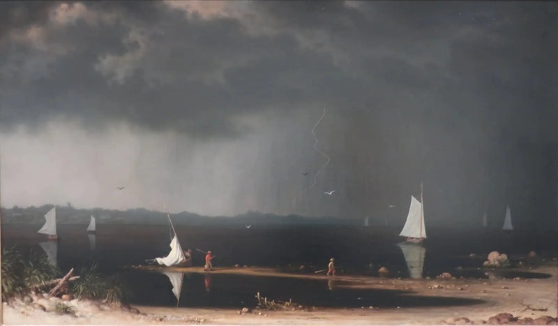 Storm over Narragansett Bay - Martin Johnson Heade
