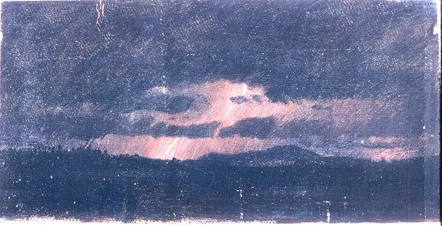 Storm over the Hudson Valley - Frederic Edwin Church