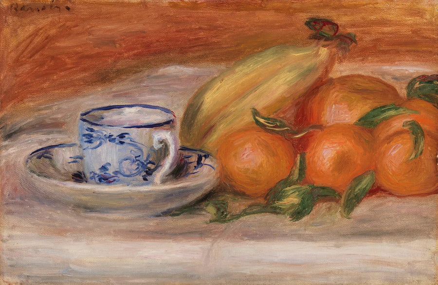 Oranges, Bananas and a Cup of Tea (Oranges, Bananas and a Cup of Tea) - Pierre-Auguste Renoir