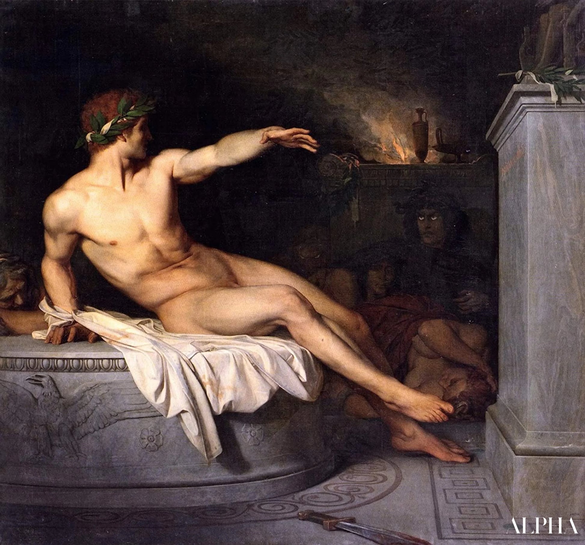 Orestes - Alexandre Cabanel Reproductions of paintings in oil paint