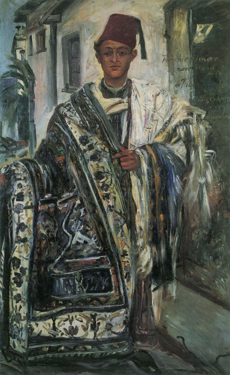 Orientalischer Teppichhändler - Lovis Corinth