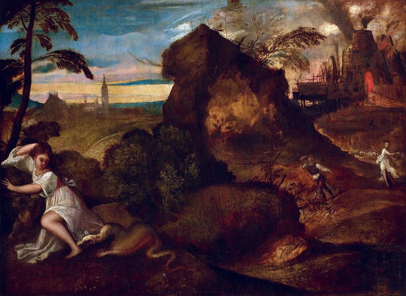 Orphée et Eurydice - Titian