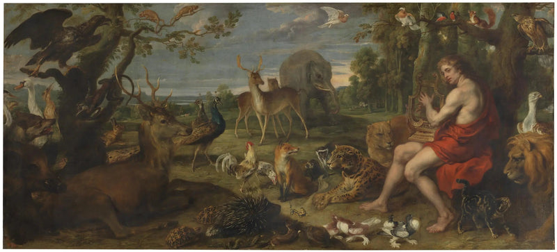 Orphée et les animaux - Peter Paul Rubens