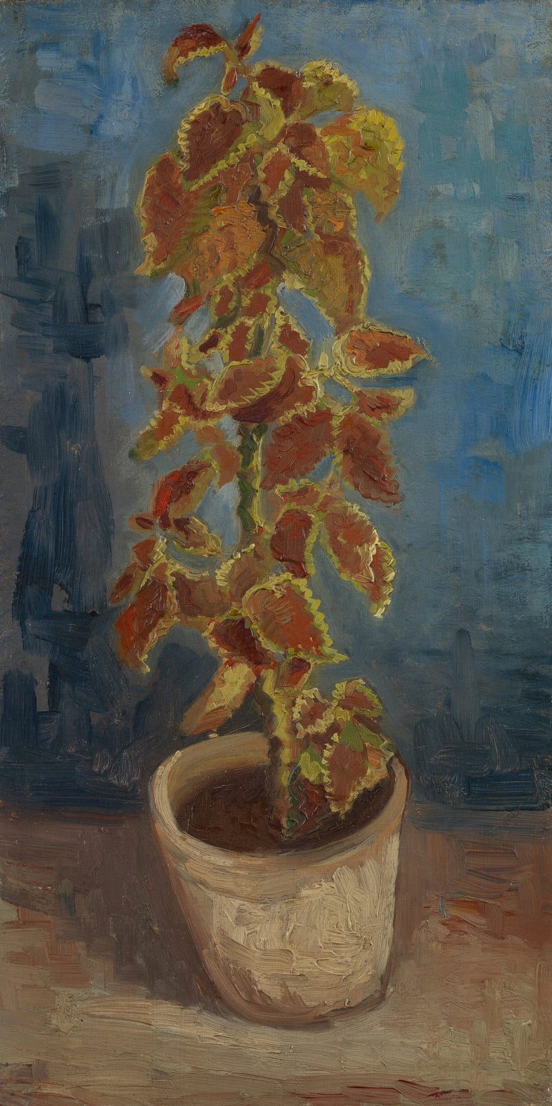 Flaming Nettle in a Flower Pot - Vincent van Gogh