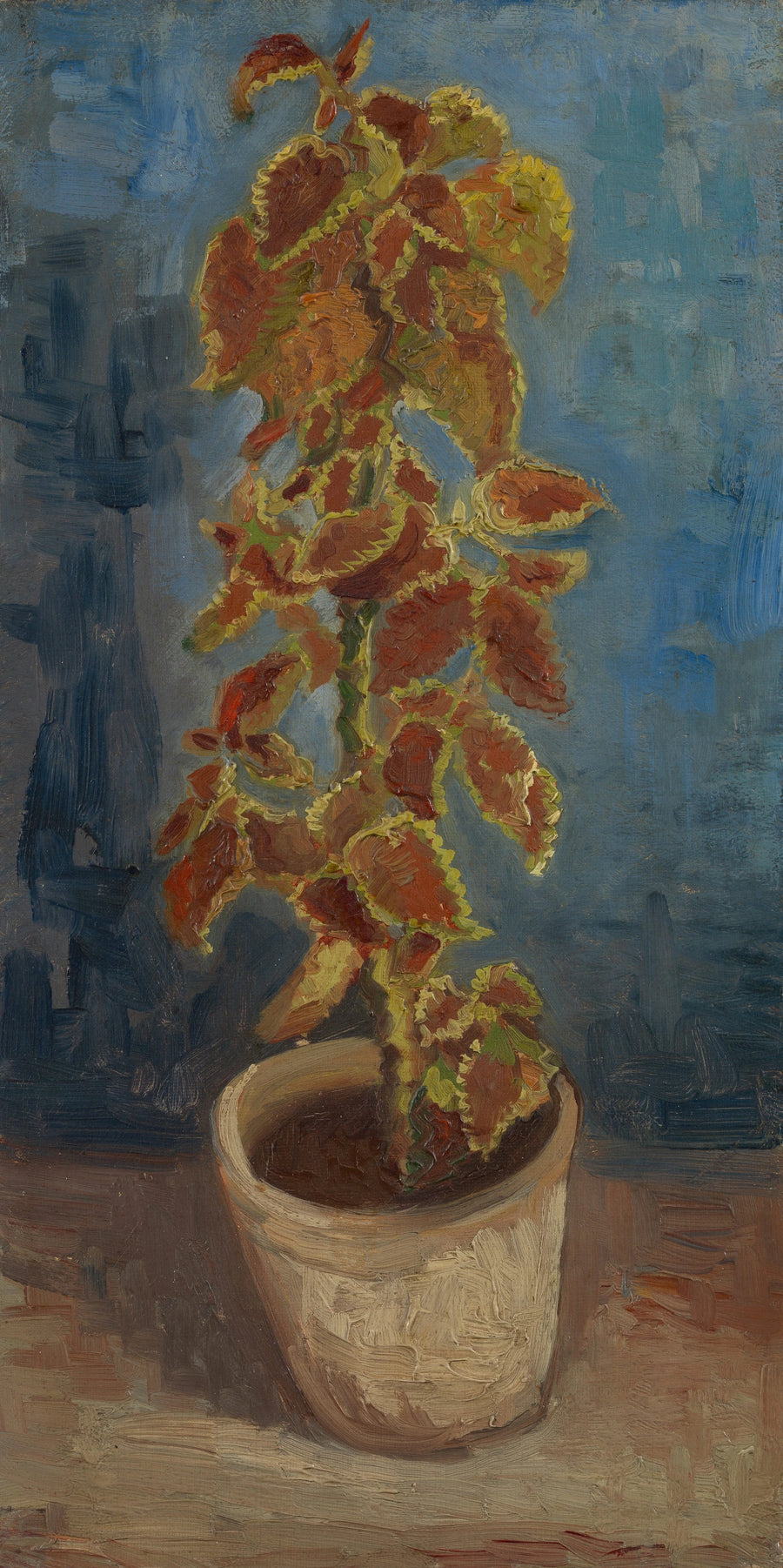 Flaming Nettle in a Flower Pot - Vincent van Gogh