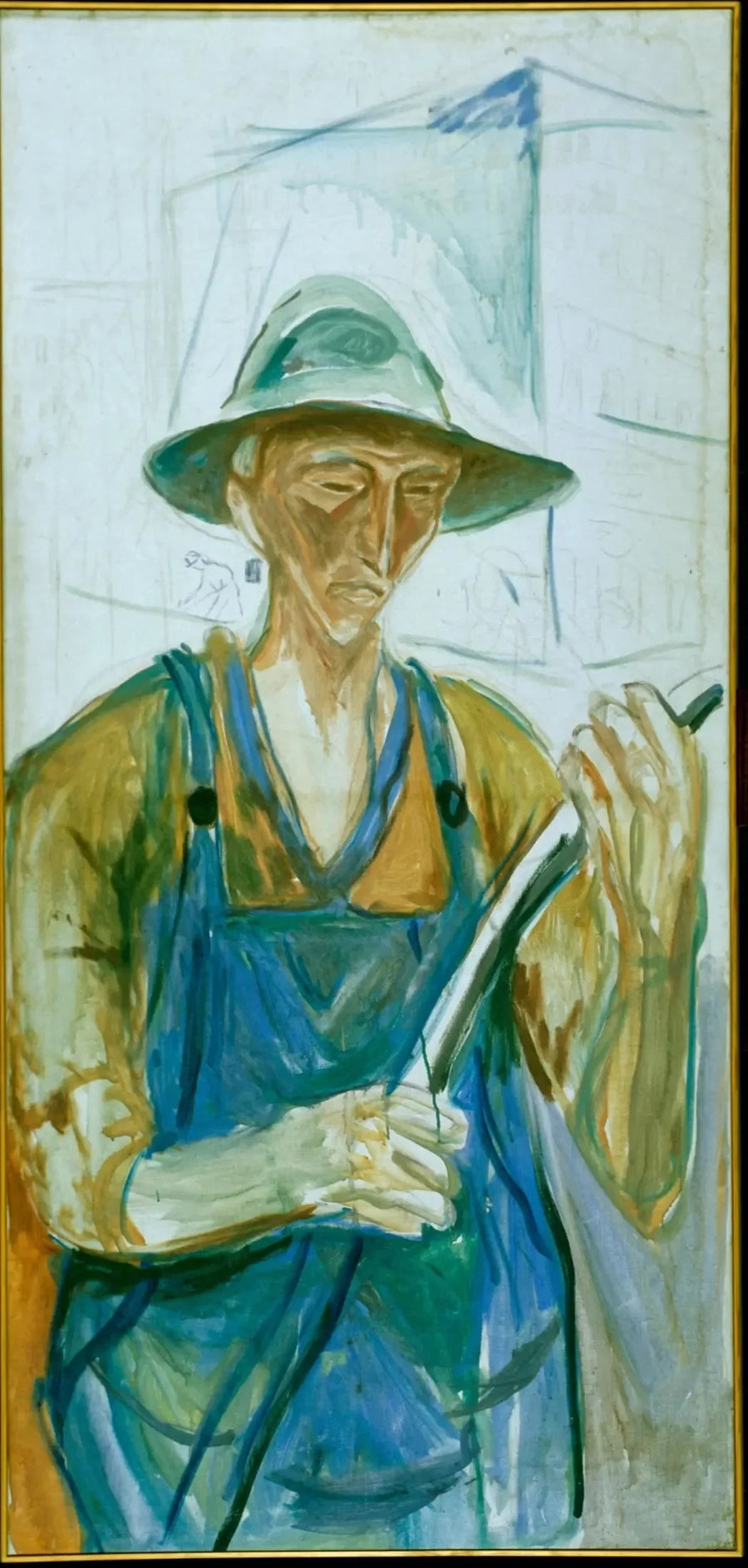 Construction Worker - Edvard Munch