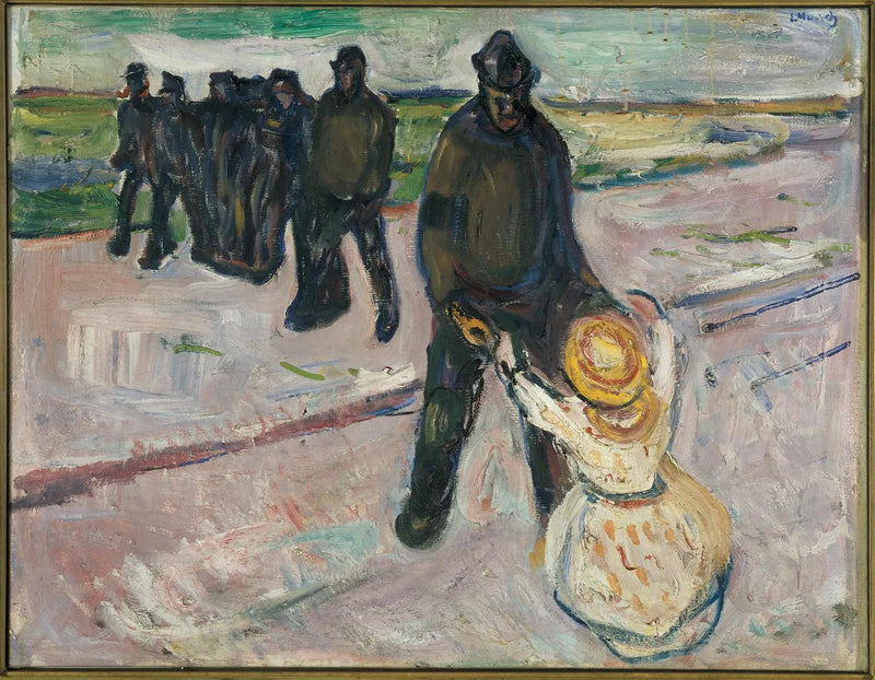 Worker and Child - Edvard Munch