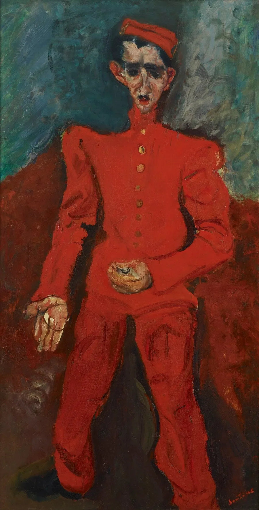 Page Boy at Maxim's - Chaim Soutine