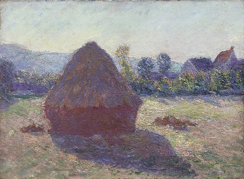 Grindstone in the evening sun - Claude Monet