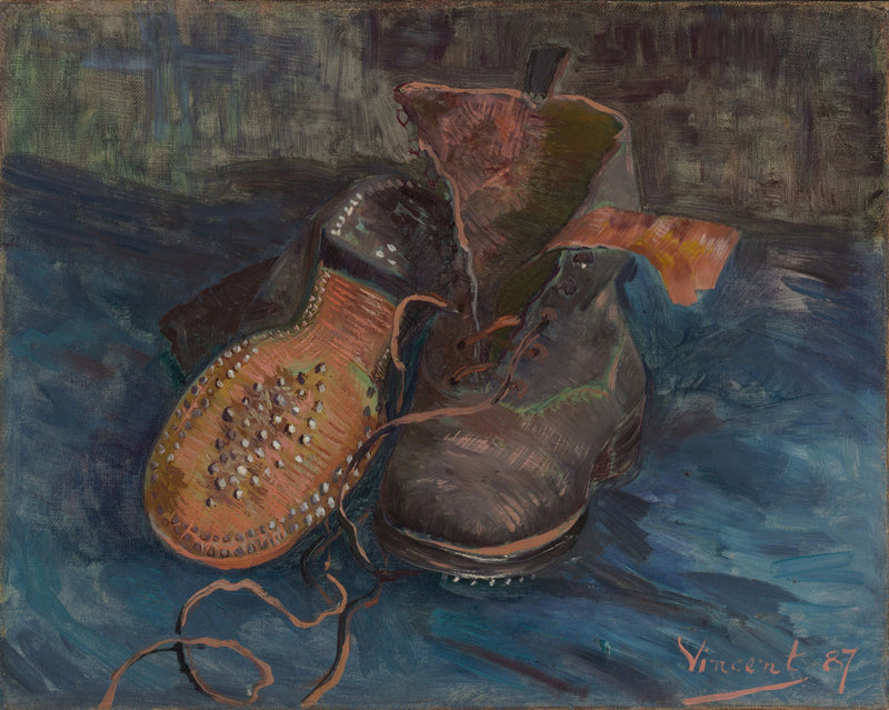 Pair of shoes, A - Vincent van Gogh