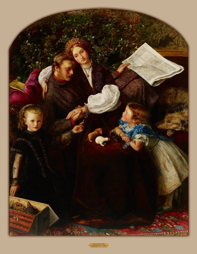 Peace Concluded - John Everett Millais