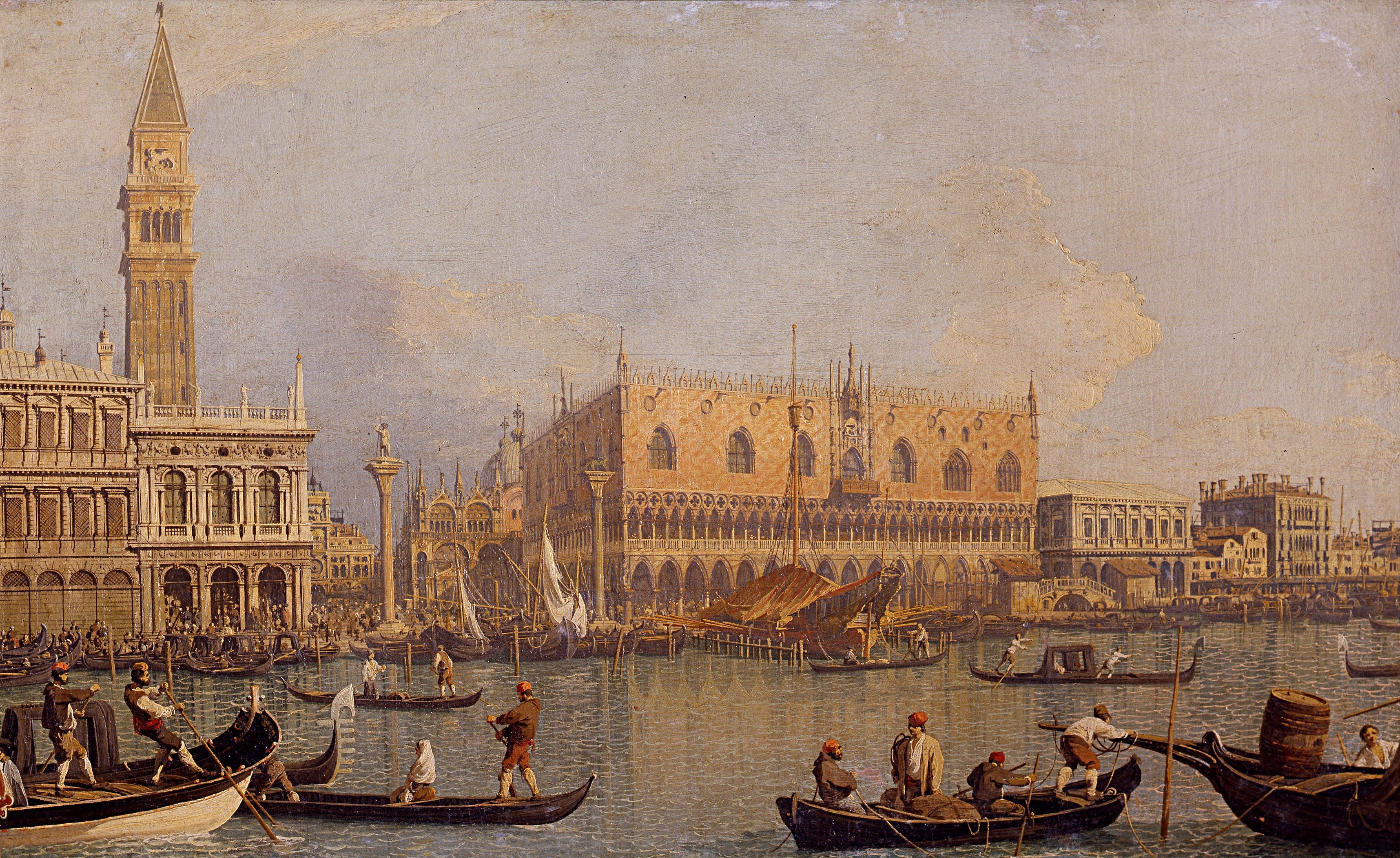Doge's Palace and Saint Mark's Square - Canaletto