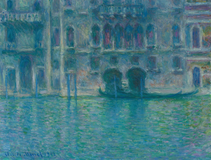 Palazzo da Mula in Venice W1764 - Claude Monet
