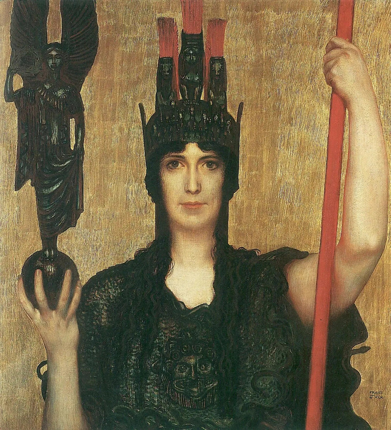Pallas Athena - Franz Von Stuck