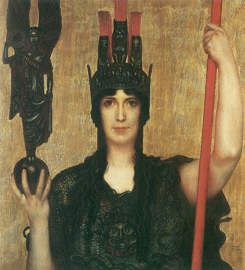 Pallas Athena - Franz Von Stuck