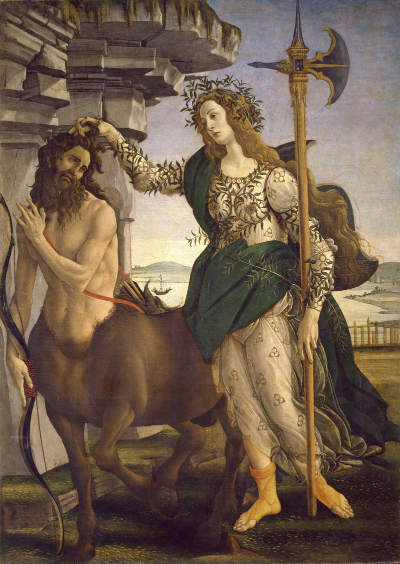 Pallas et le Centaure - Sandro Botticelli