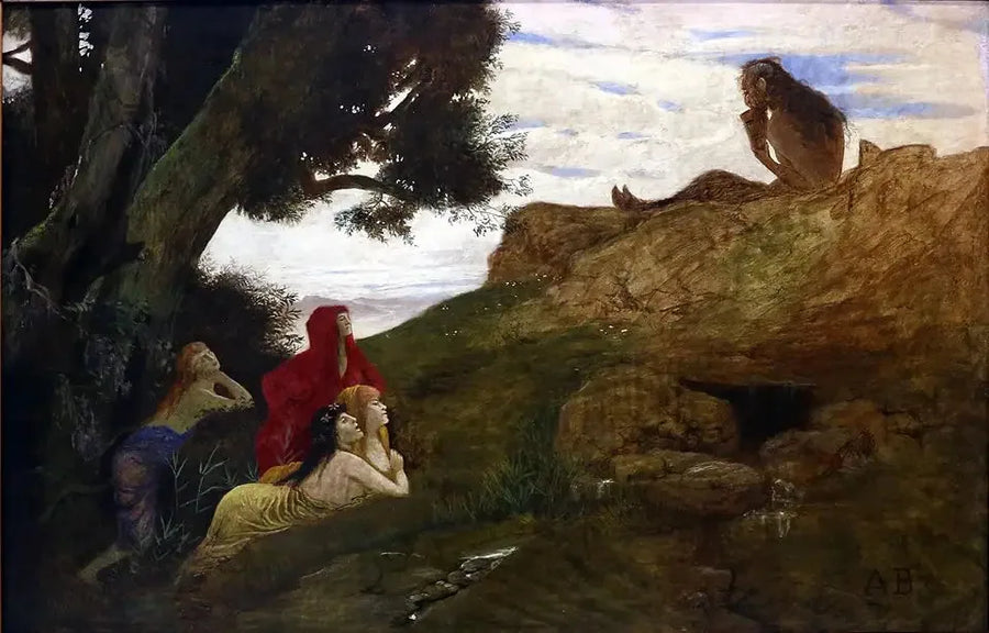 Bread and Dryads - Arnold Böcklin