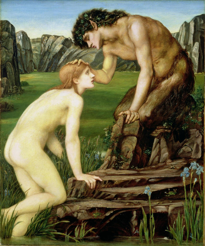 Pan and Psyche - Edward Burne-Jones
