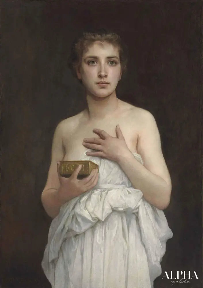 Pandora - William Bouguereau - Reproductions de tableaux et peintures haut de gamme