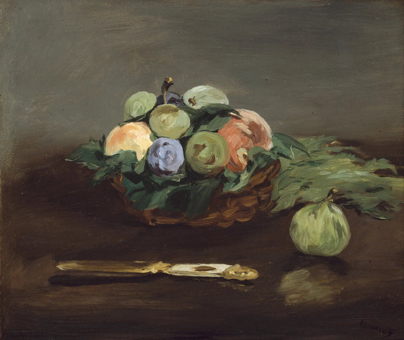Fruit Basket - Édouard Manet