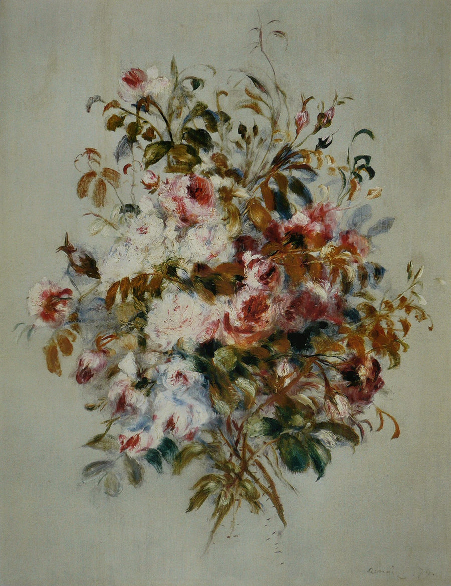 Bouquet of Roses - Pierre-Auguste Renoir