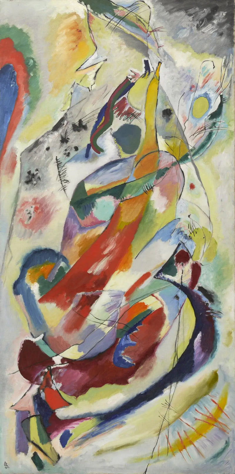 Panel for Edwin R. Campbell No. 1 - Vassily Kandinsky