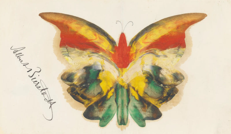 Yellow Butterfly - Albert Bierstadt