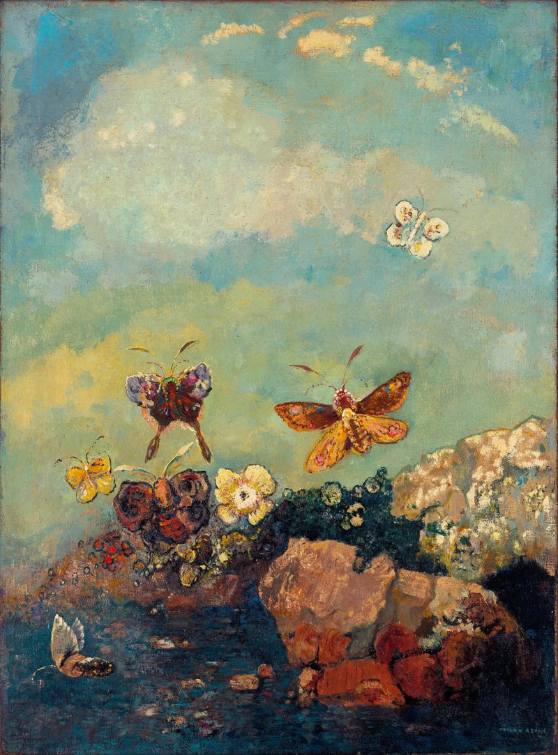 Butterflies - Odilon Redon
